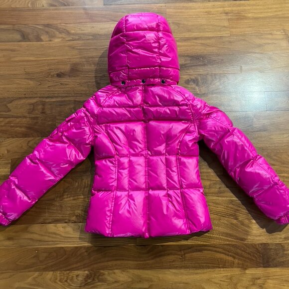 BNWOT S13 Glossy Pink Puffer Jacket Sz 12 Girls - Picture 8 of 10